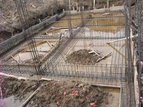 Thi công móng băng thực tế Móng nhà thông dụng